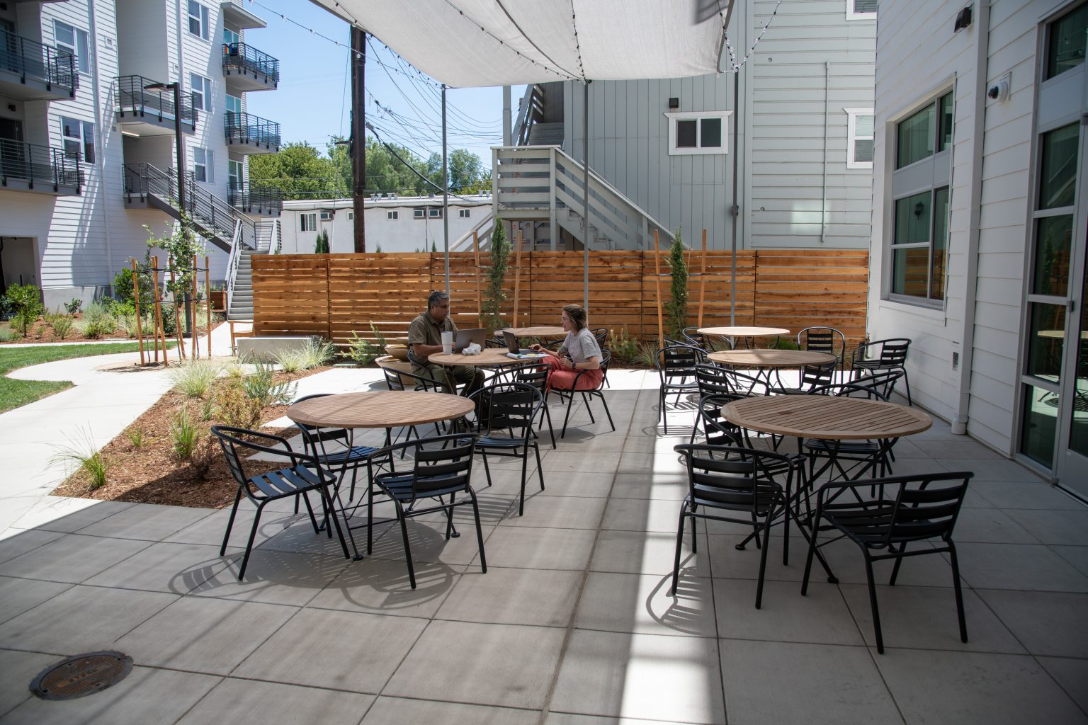 Sacramento’s new Lavender Courtyard keeps its promise of safe