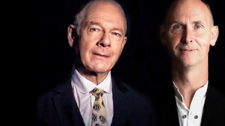 Image for display with article titled King Crimson’s Robert Fripp and longtime manager David Singleton prep for an evening of contemplative dialogue at The Sofia on Feb. 24