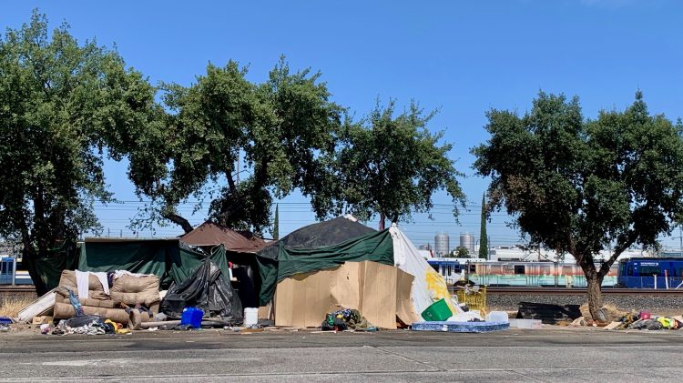 Image for display with article titled What Happened After Newsom’s Executive Order on Encampments? State Agencies Refuse to Answer How They Are Carrying Out the Governor’s Directive.