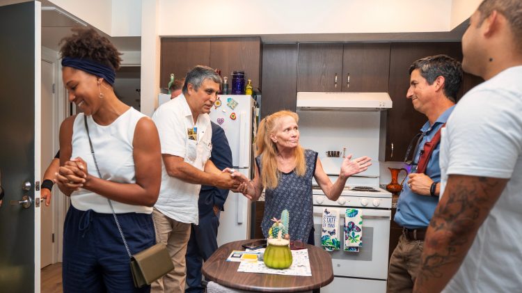 Image for display with article titled Officials and Residents Celebrate Full Occupancy of Cornerstone Affordable Housing Development in South Sacramento