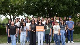 Group photo of members of a Jakara Movement program