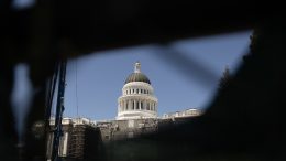 Construction on the state Capitol