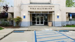 An exterior photo of Shasta County Health and Human Services' public health branch building.